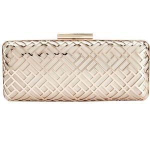 INC Aislynn Gold Clutch